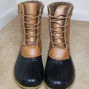 Magellan Outdoors duck boots.